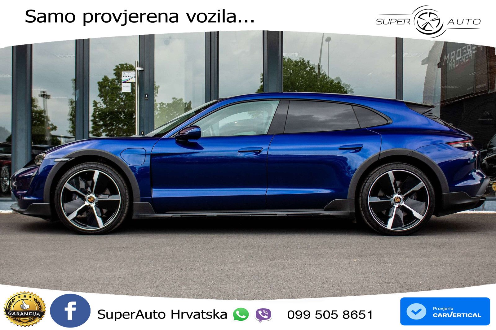 Porsche Taycan Cross Turismo 4 93.4 kWh (476 KS)