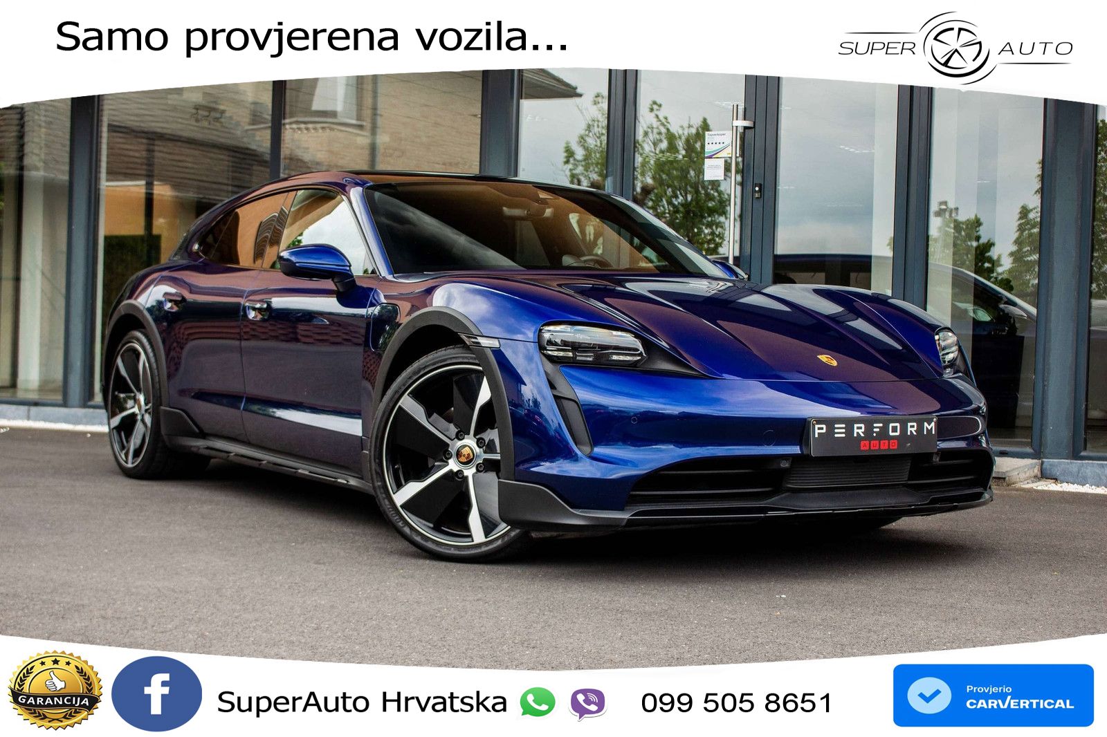 Porsche Taycan Cross Turismo 4 93.4 kWh (476 KS)