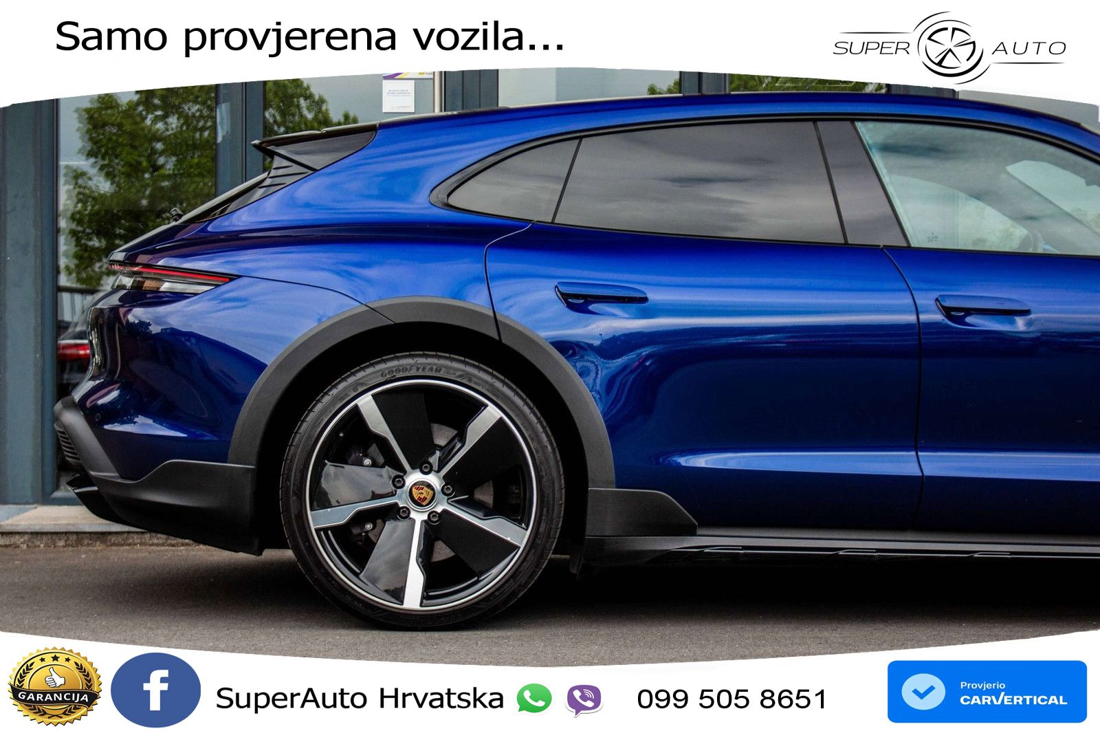 Porsche Taycan Cross Turismo 4 93.4 kWh (476 KS)