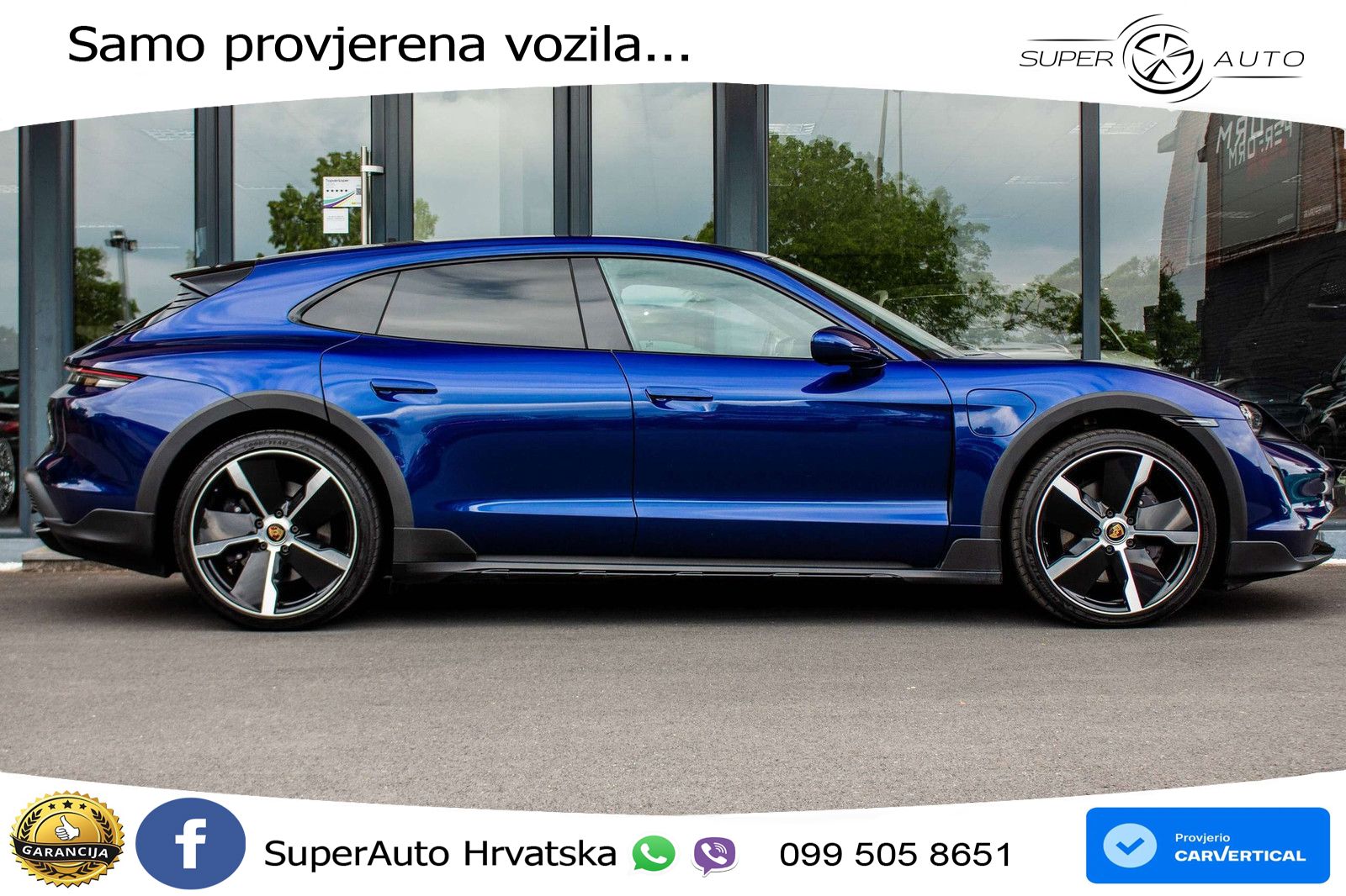 Porsche Taycan Cross Turismo 4 93.4 kWh (476 KS)