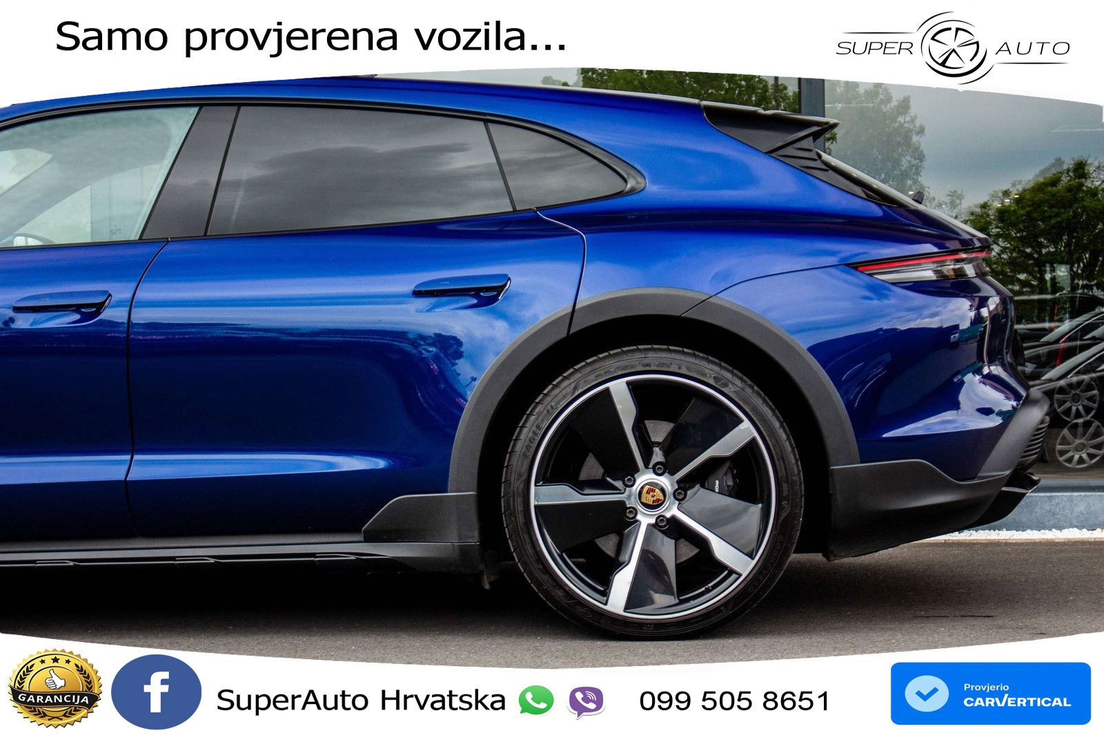 Porsche Taycan Cross Turismo 4 93.4 kWh (476 KS)