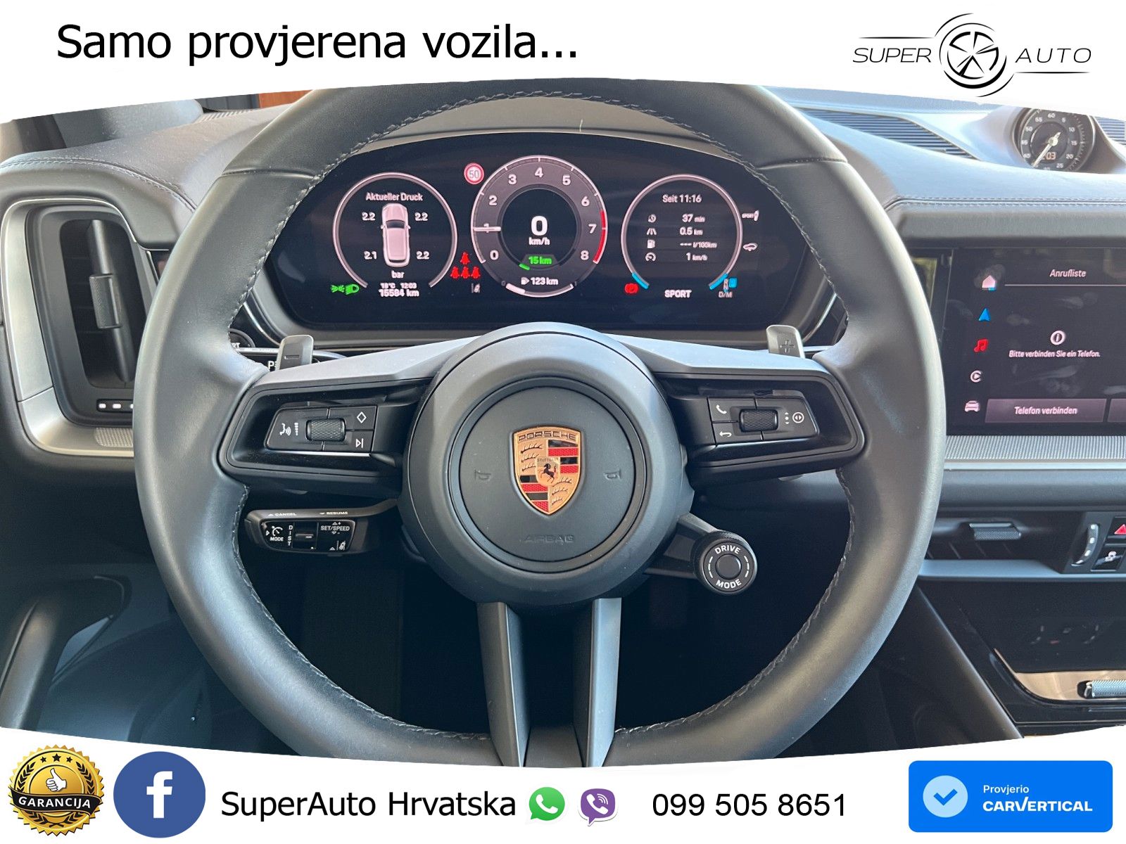 Porsche Cayenne 3.0 V6 (470 KS) E-Hybrid Tiptronic S