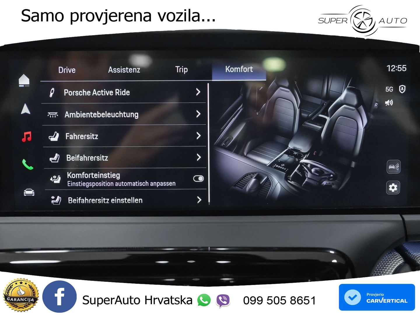 Porsche Panamera 4 2.9 V6 (470 KS) E-Hybrid PDK ZRAČNI+ACC+GR SJED+KAM+PANO