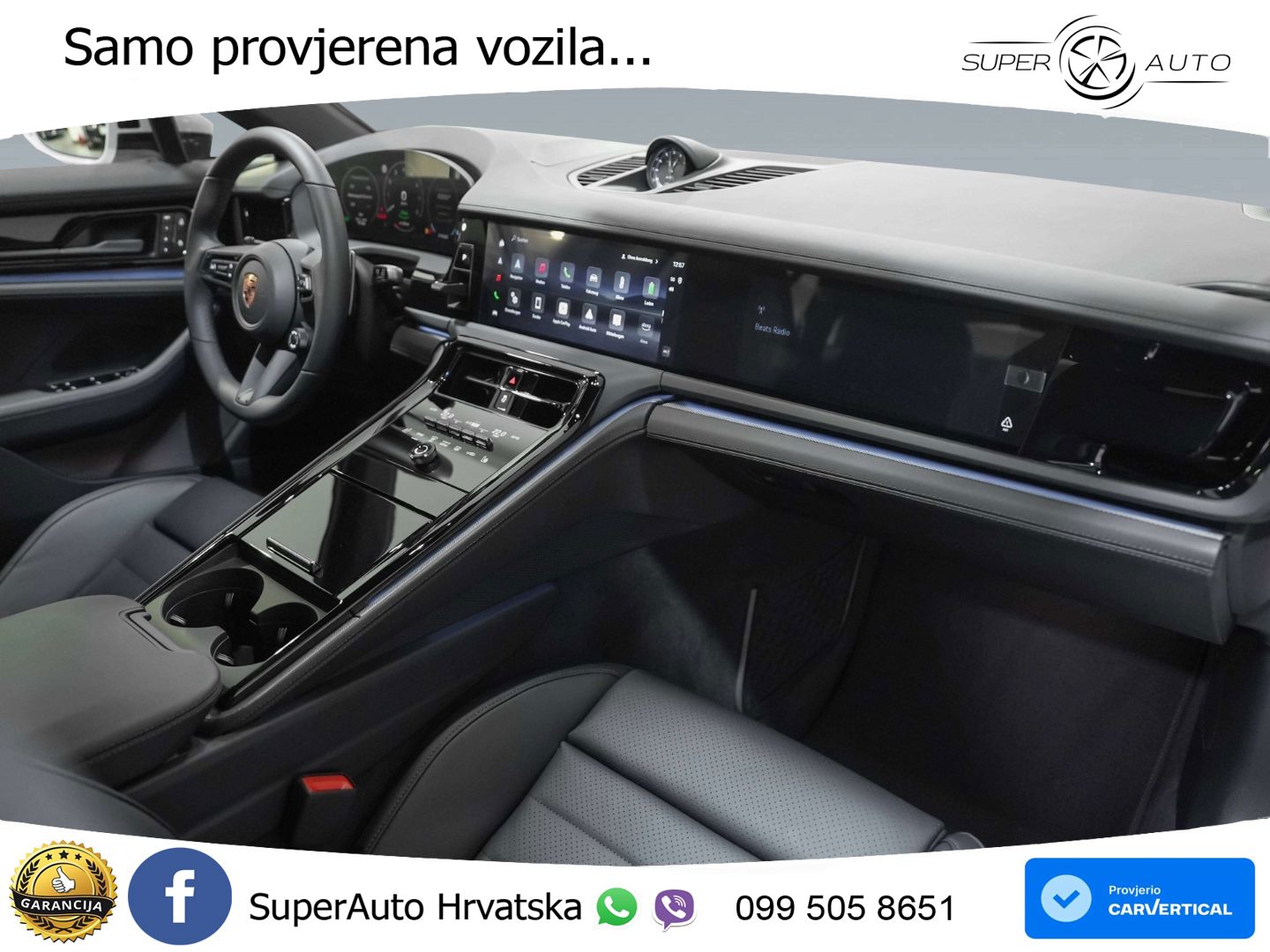 Porsche Panamera 4 2.9 V6 (470 KS) E-Hybrid PDK ZRAČNI+ACC+GR SJED+KAM+PANO