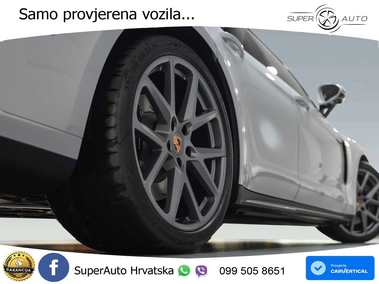 Porsche Panamera 4 2.9 V6 (470 KS) E-Hybrid PDK ZRAČNI+ACC+GR SJED+KAM+PANO