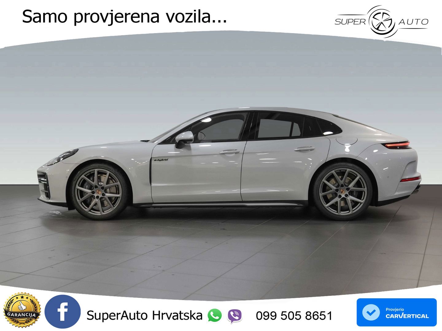 Porsche Panamera 4 2.9 V6 (470 KS) E-Hybrid PDK ZRAČNI+ACC+GR SJED+KAM+PANO