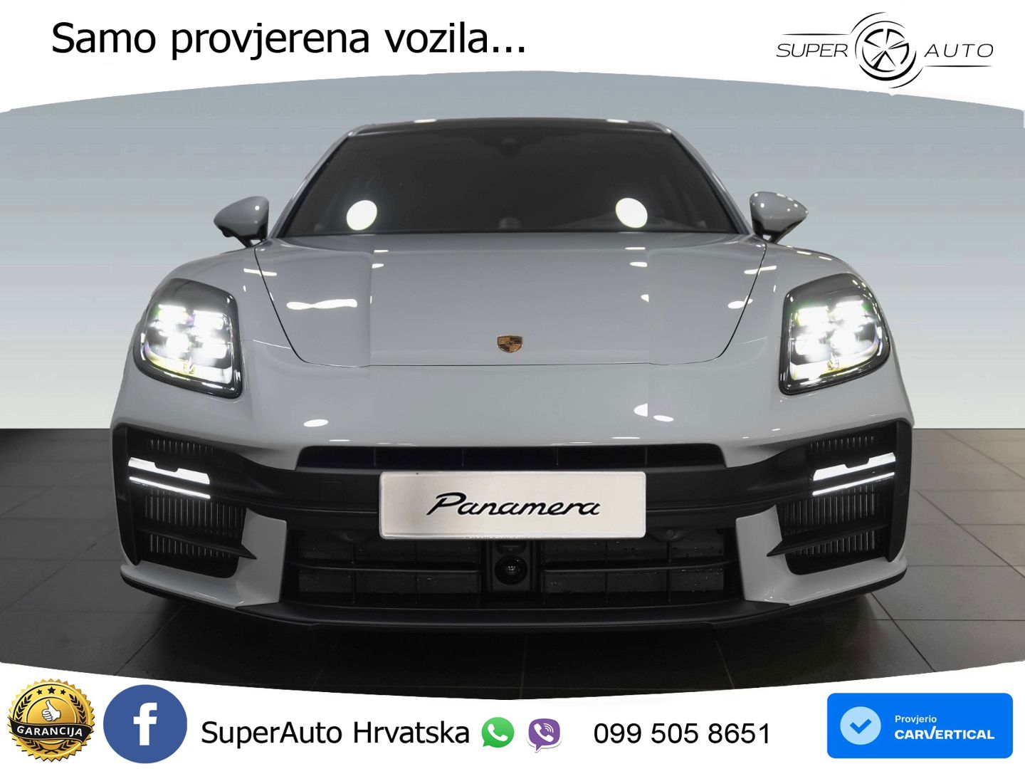 Porsche Panamera 4 2.9 V6 (470 KS) E-Hybrid PDK ZRAČNI+ACC+GR SJED+KAM+PANO