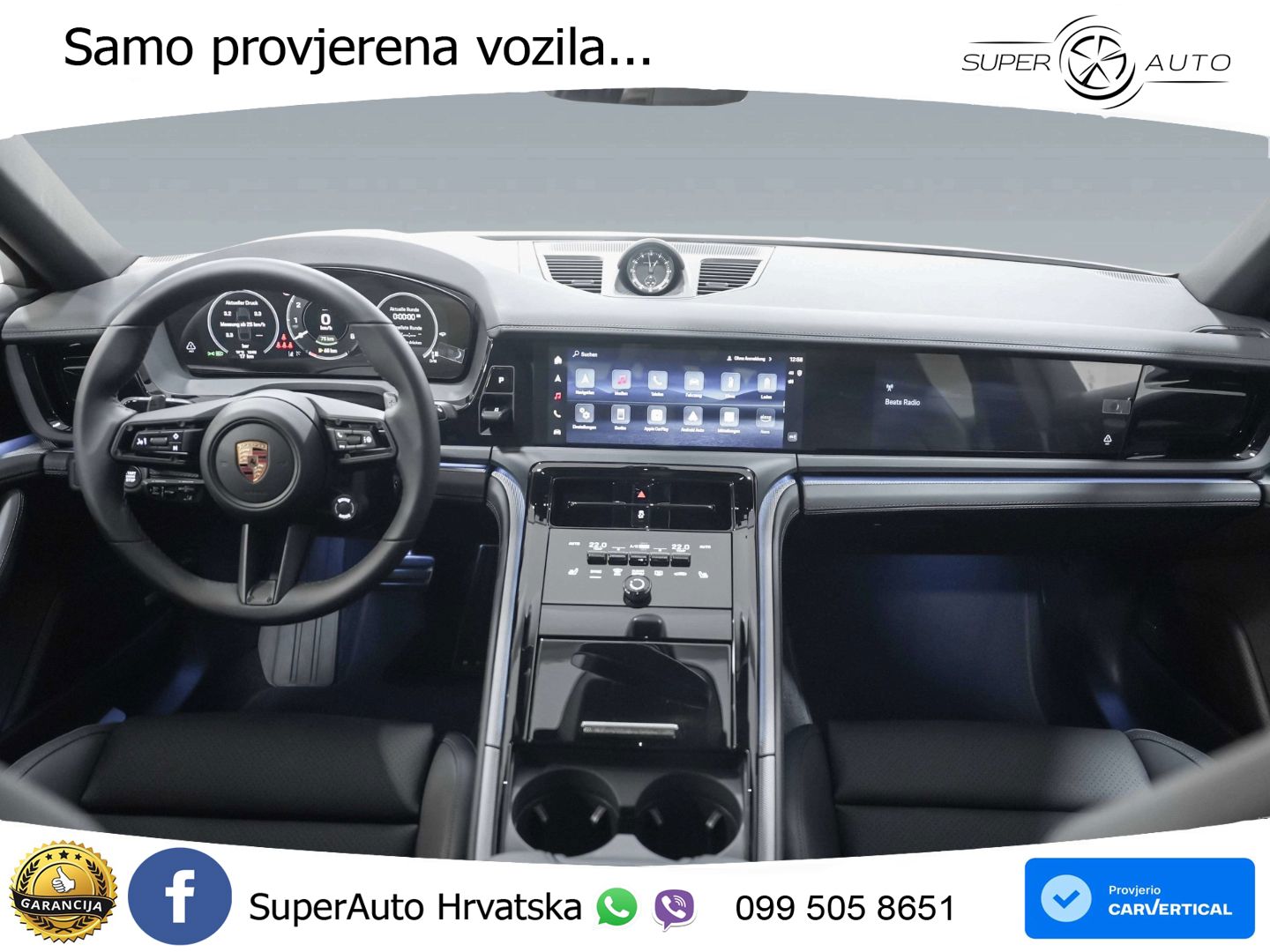 Porsche Panamera 4 2.9 V6 (470 KS) E-Hybrid PDK ZRAČNI+ACC+GR SJED+KAM+PANO