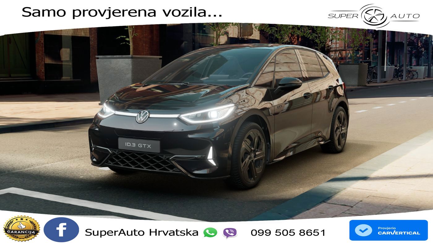 Volkswagen ID.3 GTX Performance 84 kWh (326 KS) LED+GR SJED+ACC