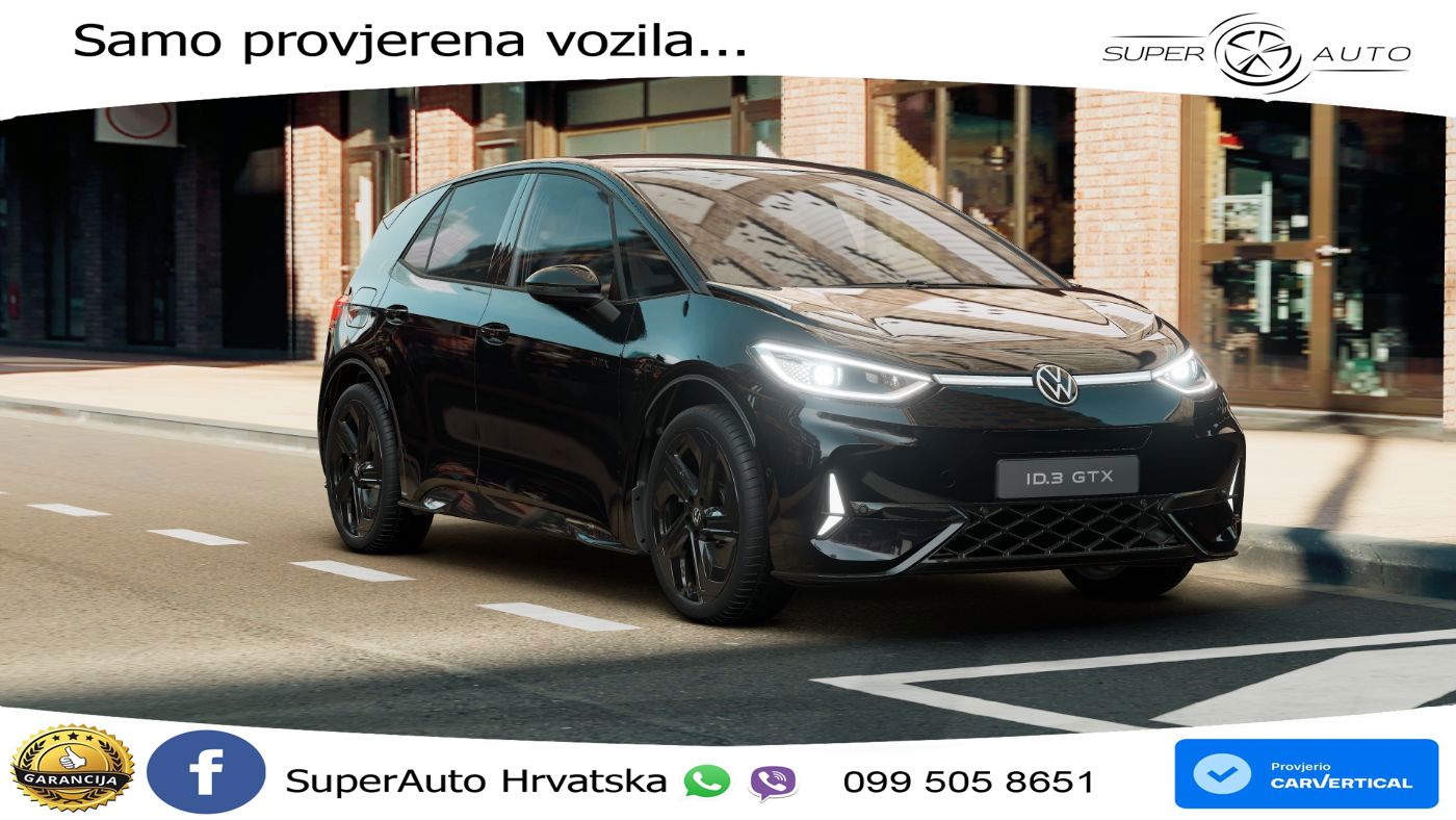 Volkswagen ID.3 GTX Performance 84 kWh (326 KS) LED+GR SJED+ACC