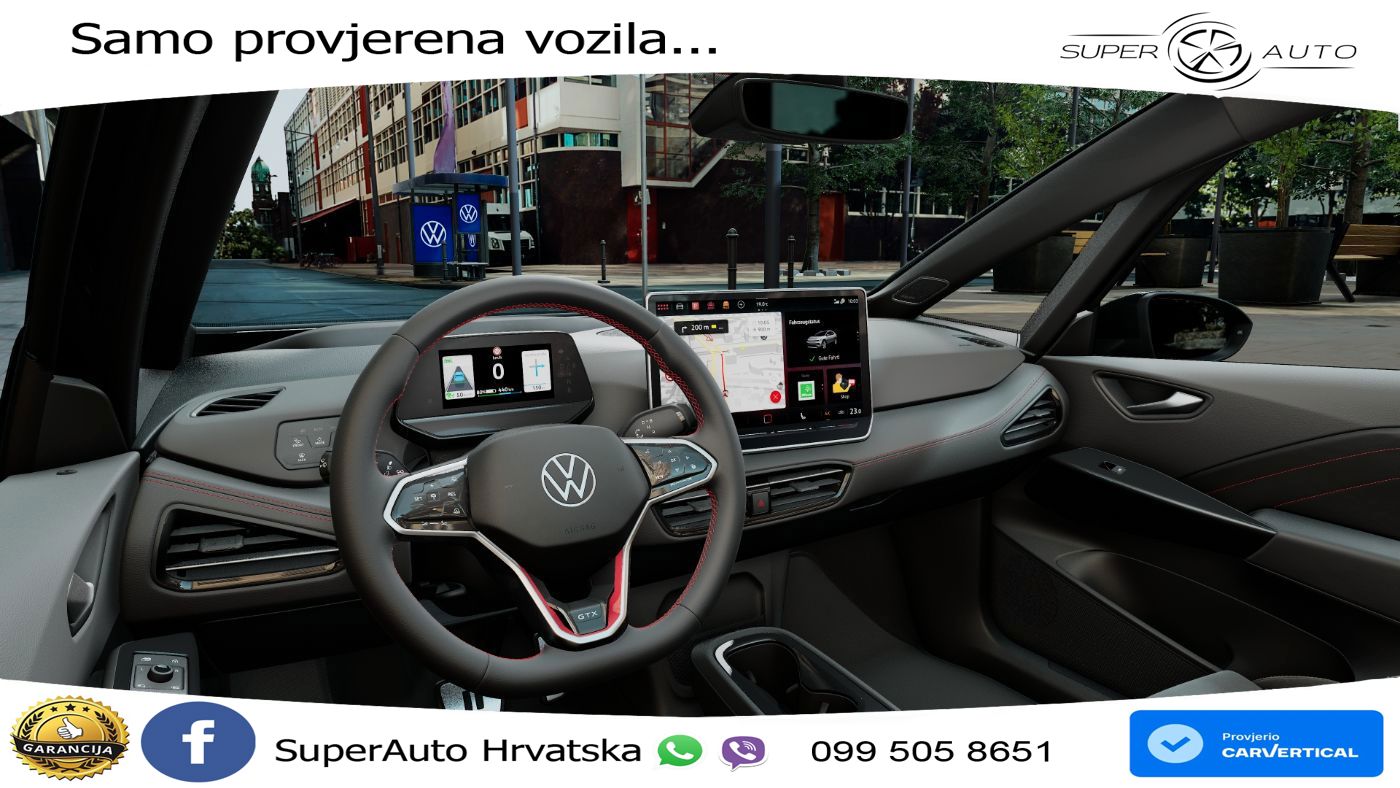 Volkswagen ID.3 GTX Performance 84 kWh (326 KS) LED+GR SJED+ACC