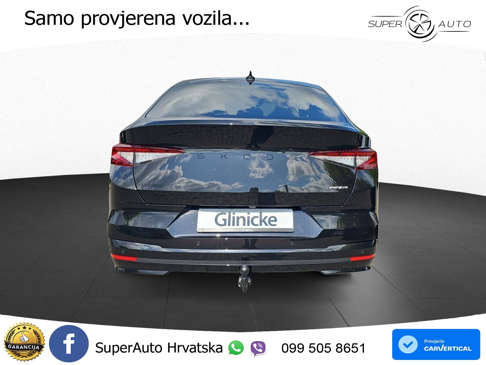 Škoda Enyaq Coupe iV 85 82 kWh (286 KS) SportLine LED+GR SJED+ACC