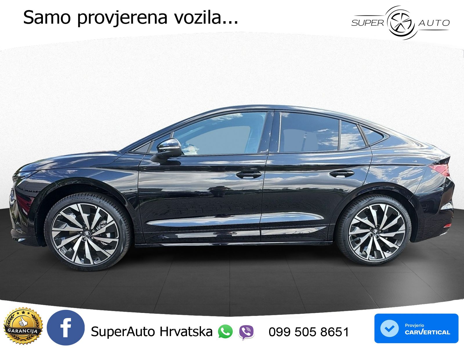 Škoda Enyaq Coupe iV 85 82 kWh (286 KS) SportLine LED+GR SJED+ACC
