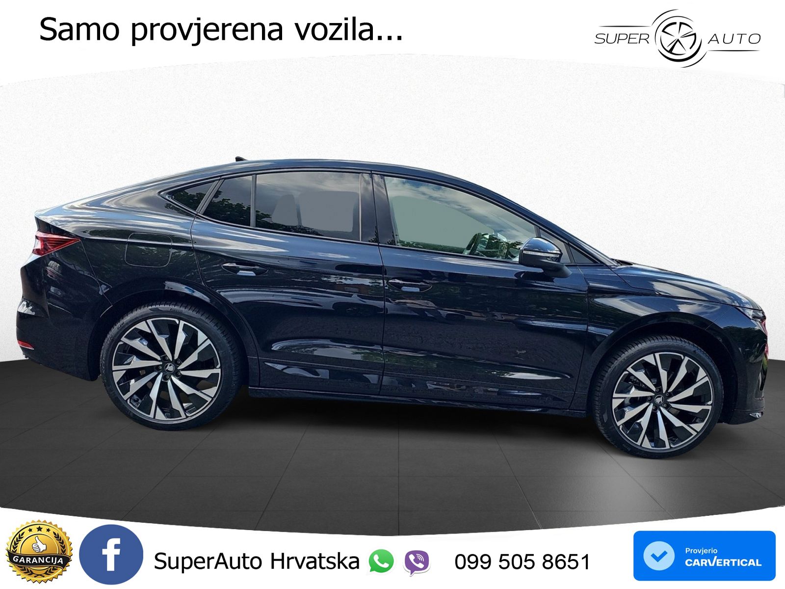 Škoda Enyaq Coupe iV 85 82 kWh (286 KS) SportLine LED+GR SJED+ACC