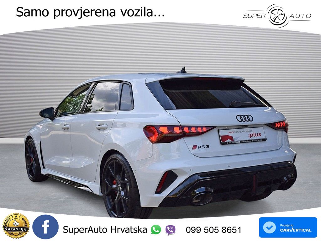 Audi RS3 Sedan 2.5 TFSI (400 KS) quattro S tronic LED+GR SJED+ACC