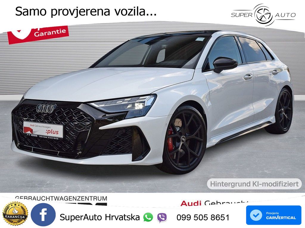 Audi RS3 Sedan 2.5 TFSI (400 KS) quattro S tronic LED+GR SJED+ACC