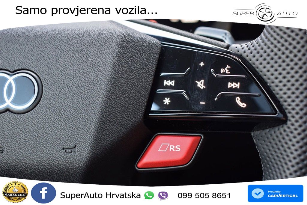 Audi RS3 Sedan 2.5 TFSI (400 KS) quattro S tronic LED+GR SJED+ACC