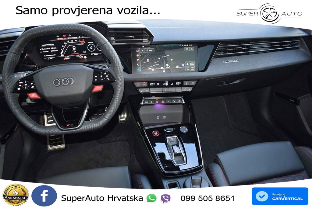 Audi RS3 Sedan 2.5 TFSI (400 KS) quattro S tronic LED+GR SJED+ACC