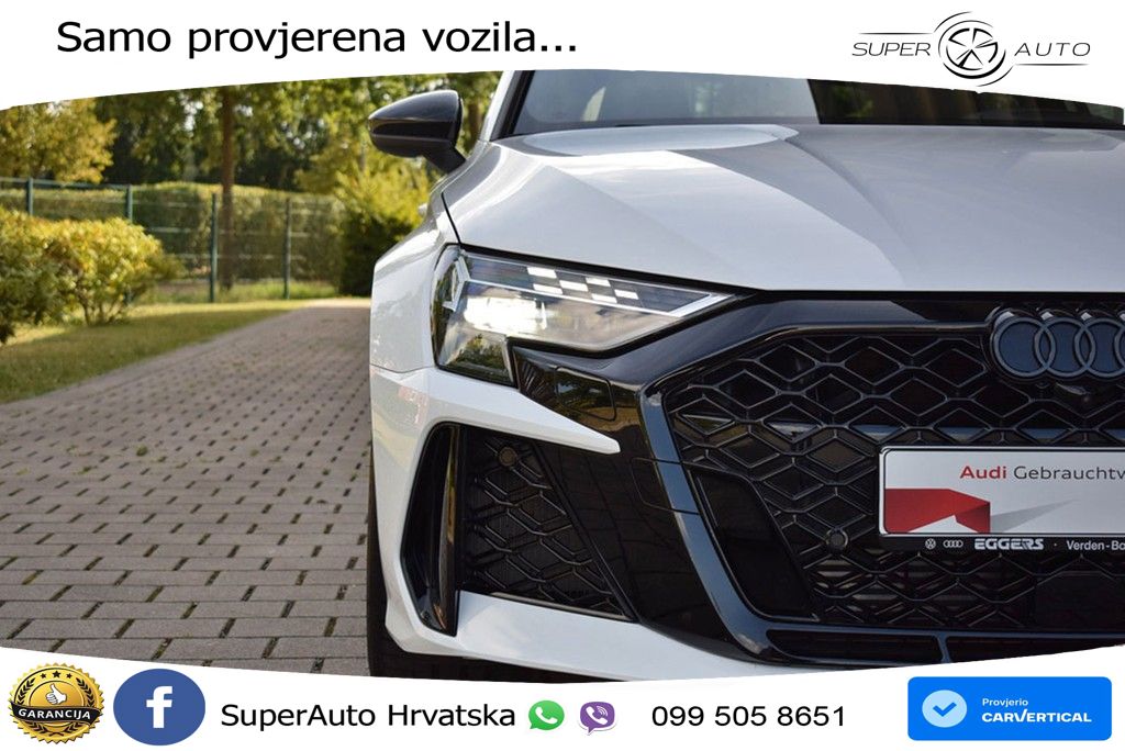 Audi RS3 Sedan 2.5 TFSI (400 KS) quattro S tronic LED+GR SJED+ACC