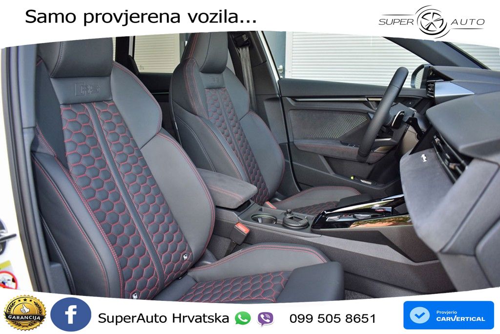 Audi RS3 Sedan 2.5 TFSI (400 KS) quattro S tronic LED+GR SJED+ACC