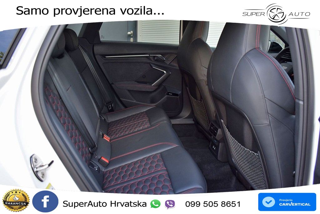 Audi RS3 Sedan 2.5 TFSI (400 KS) quattro S tronic LED+GR SJED+ACC
