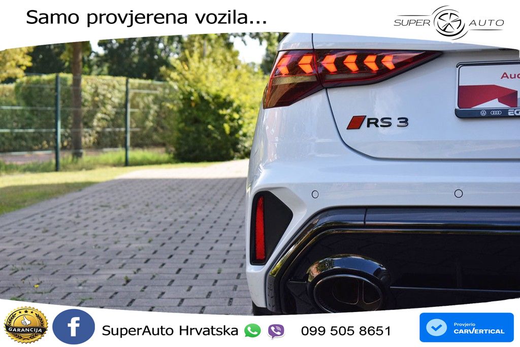 Audi RS3 Sedan 2.5 TFSI (400 KS) quattro S tronic LED+GR SJED+ACC