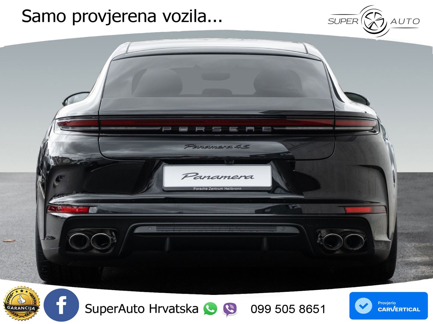 Porsche Panamera 4S 2.9 V6 (544 KS) E-Hybrid PDK ACC+HEAD+4xGR SJED+360+PANO