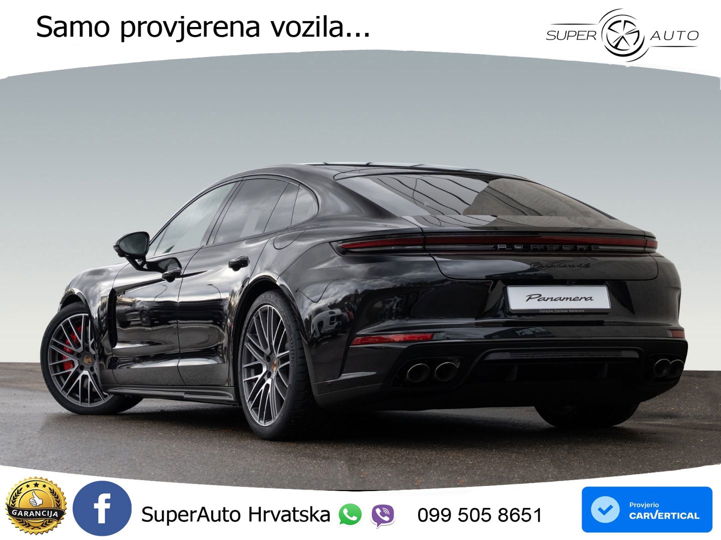 Porsche Panamera 4S 2.9 V6 (544 KS) E-Hybrid PDK ACC+HEAD+4xGR SJED+360+PANO