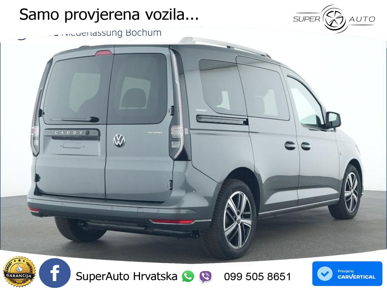 VW Caddy 116 KS LED+GR SJED+ACC