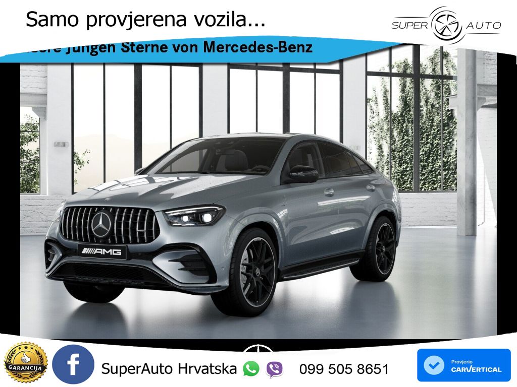 Mercedes AMG GLE Coupe 53 (435 KS) EQ Boost 4MATIC+ AMG SPEEDSHIFT TCT 9G