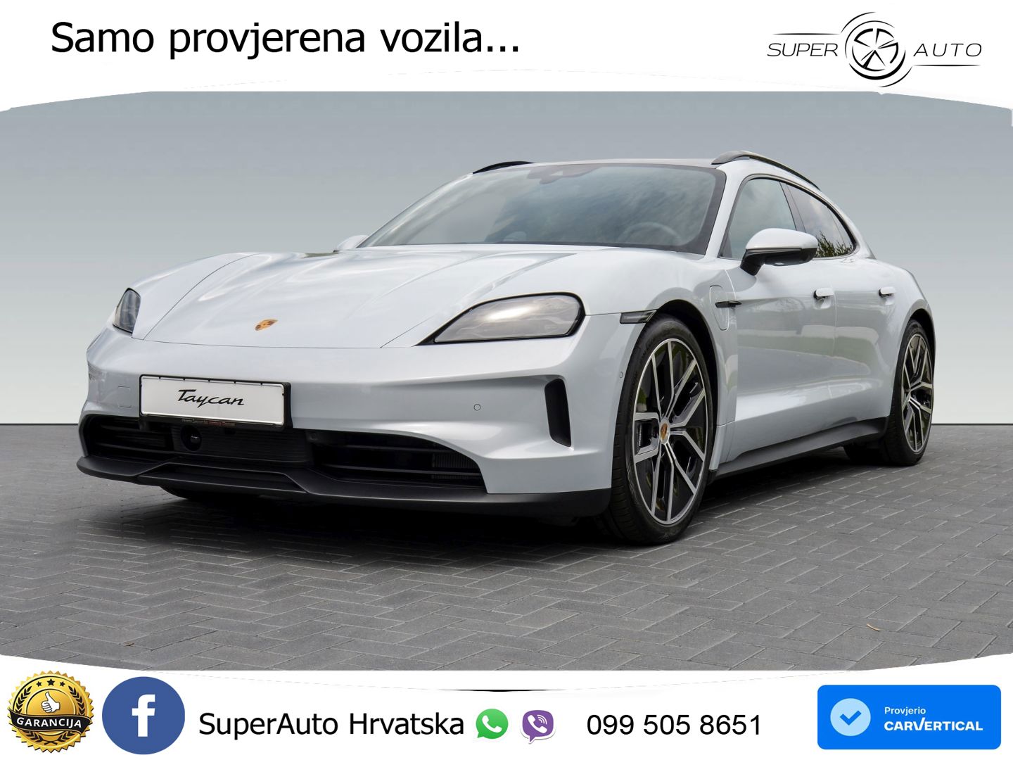 Porsche Taycan Sport Turismo 105 kWh (435 KS)