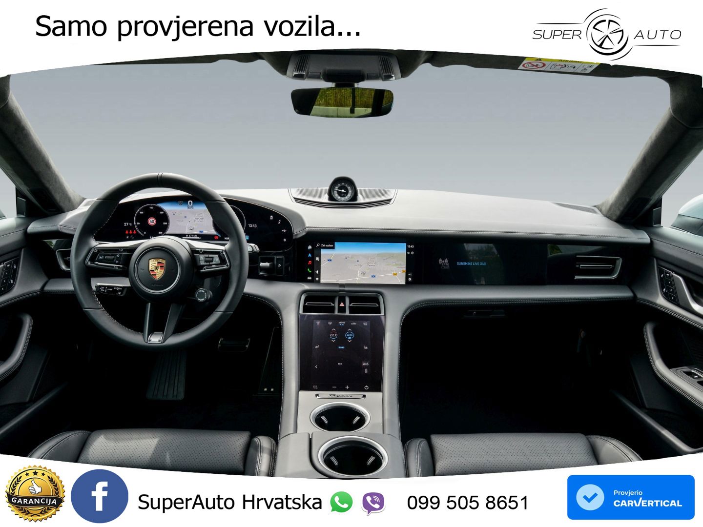 Porsche Taycan Sport Turismo 105 kWh (435 KS)