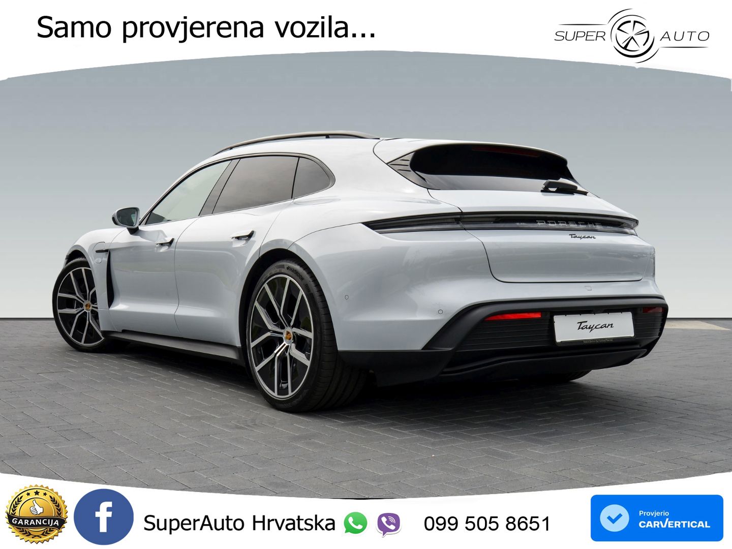 Porsche Taycan Sport Turismo 105 kWh (435 KS)