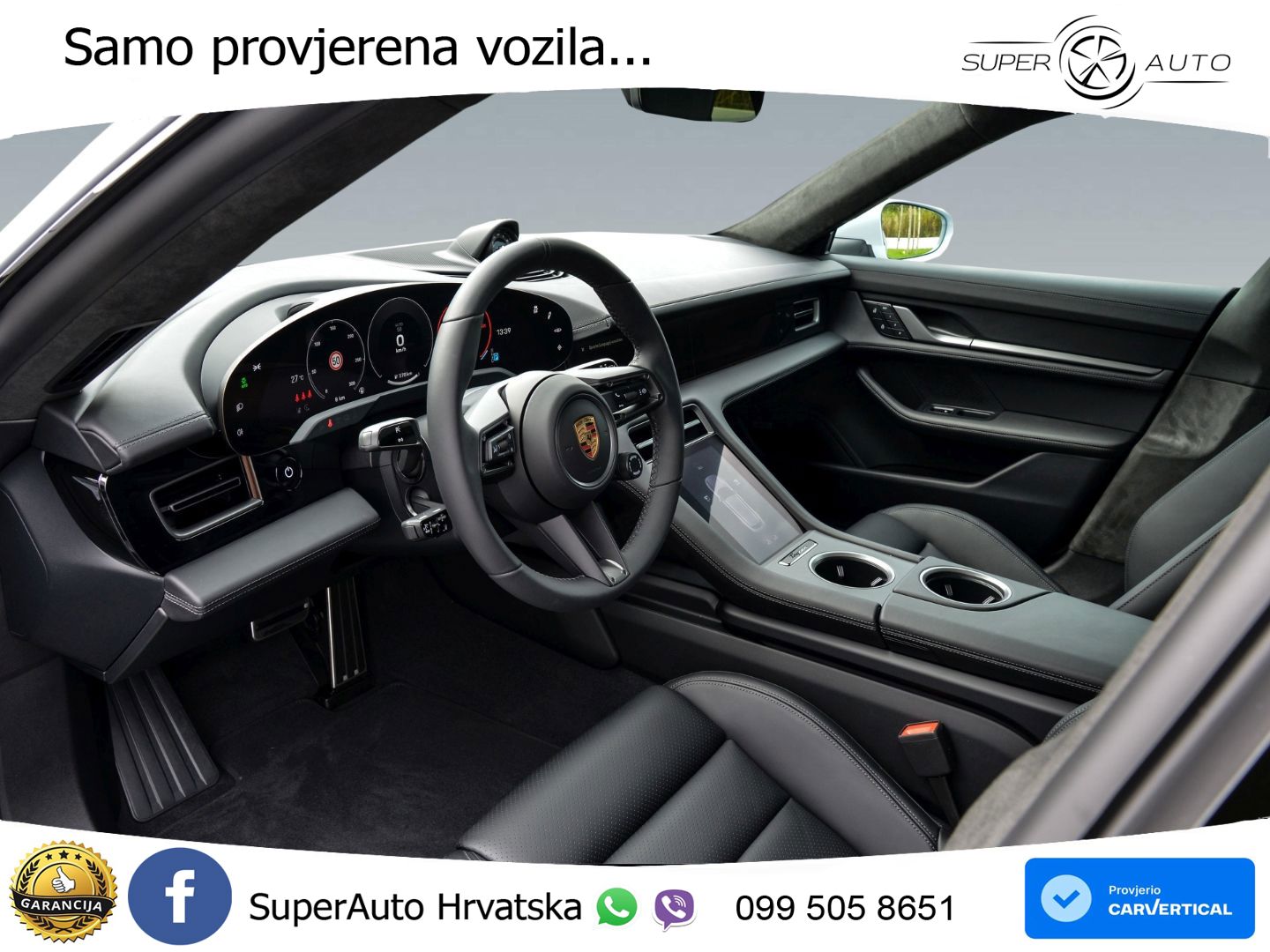 Porsche Taycan Sport Turismo 105 kWh (435 KS)