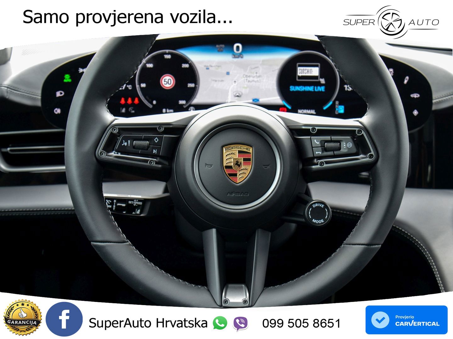 Porsche Taycan Sport Turismo 105 kWh (435 KS)