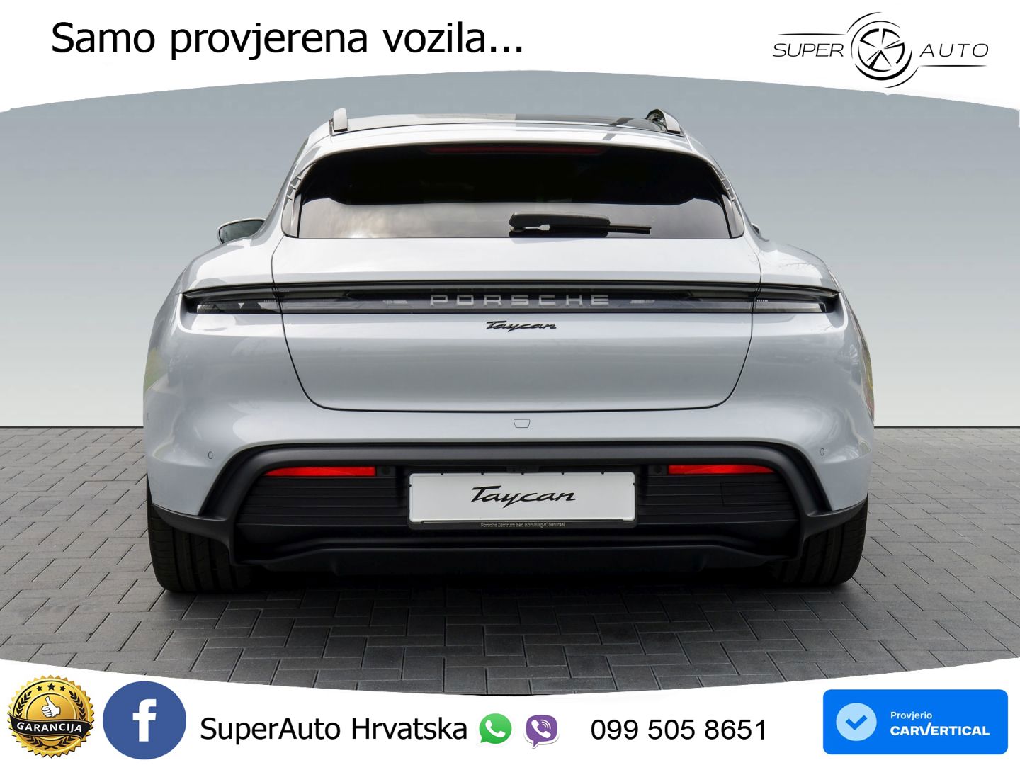 Porsche Taycan Sport Turismo 105 kWh (435 KS)