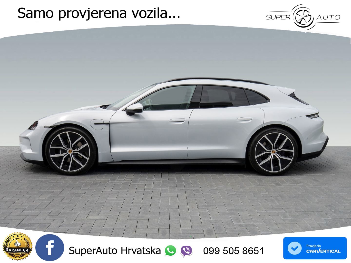 Porsche Taycan Sport Turismo 105 kWh (435 KS)