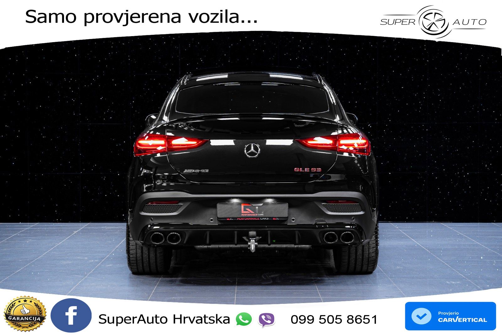 Mercedes AMG GLE Coupe 53 (544 Hp) 4MATIC+ AMG SPEEDSHIFT TCT 9G LED+GR SJED+ACC