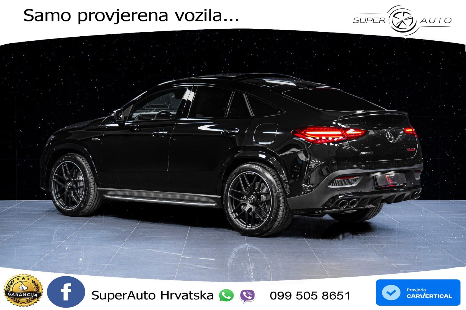 Mercedes AMG GLE Coupe 53 (544 Hp) 4MATIC+ AMG SPEEDSHIFT TCT 9G LED+GR SJED+ACC
