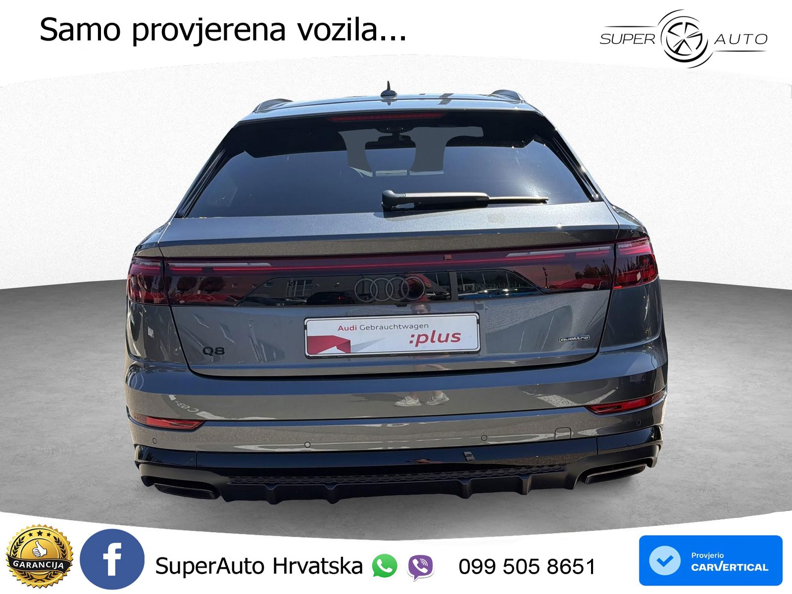 Audi Q8 50 TDI V6 (286 KS) quattro Tiptronic