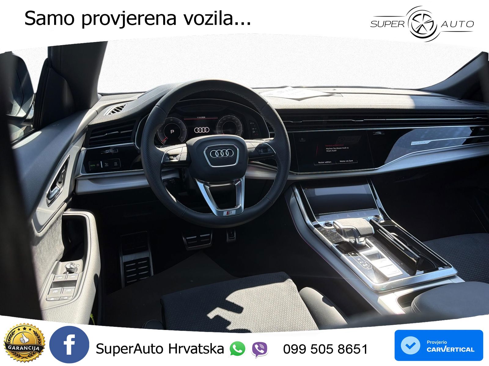 Audi Q8 50 TDI V6 (286 KS) quattro Tiptronic