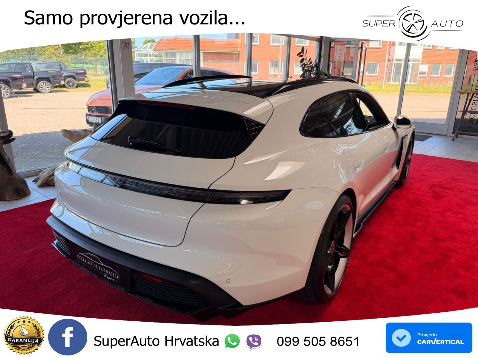 Porsche Taycan Sport Turismo GTS Performance Plus 93.4 kWh (598 KS)