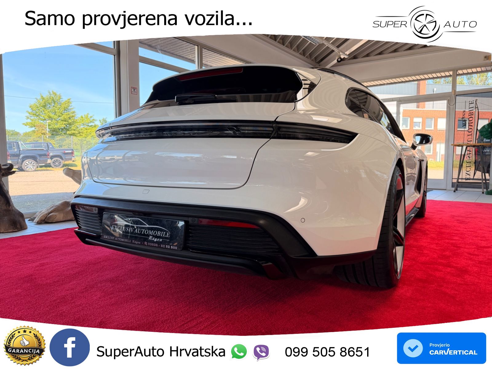 Porsche Taycan Sport Turismo GTS Performance Plus 93.4 kWh (598 KS)