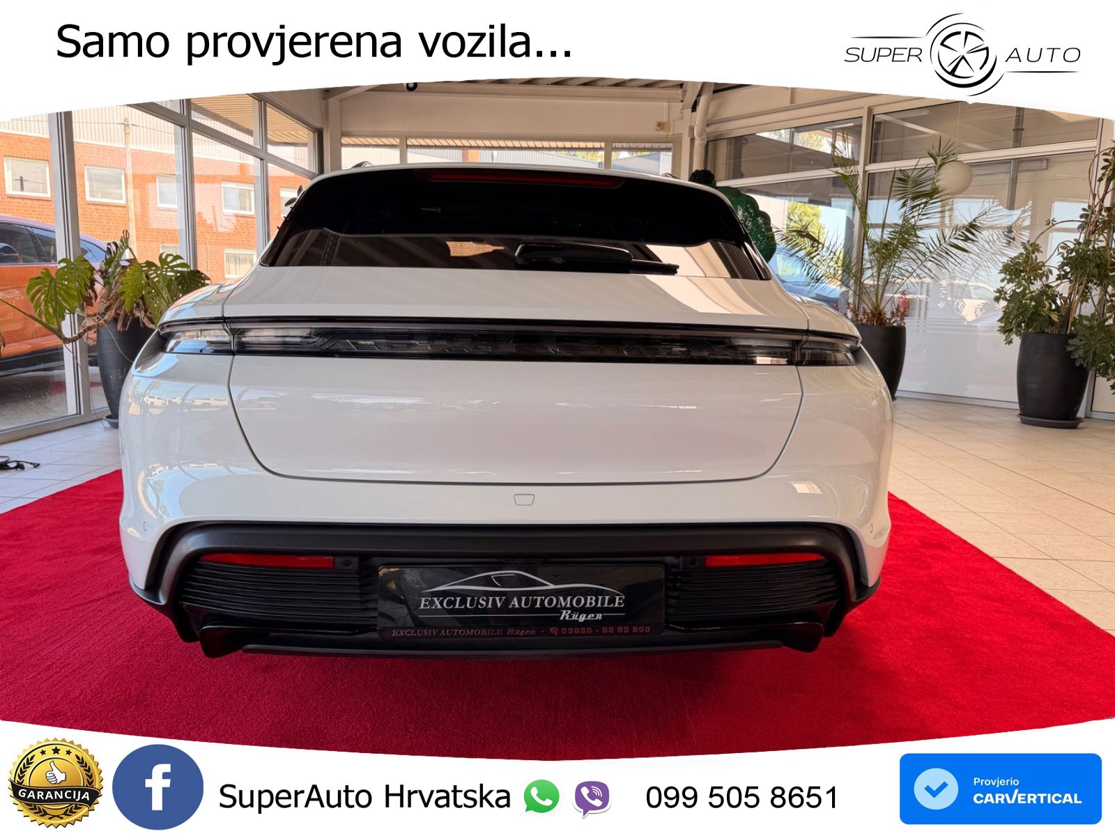 Porsche Taycan Sport Turismo GTS Performance Plus 93.4 kWh (598 KS)