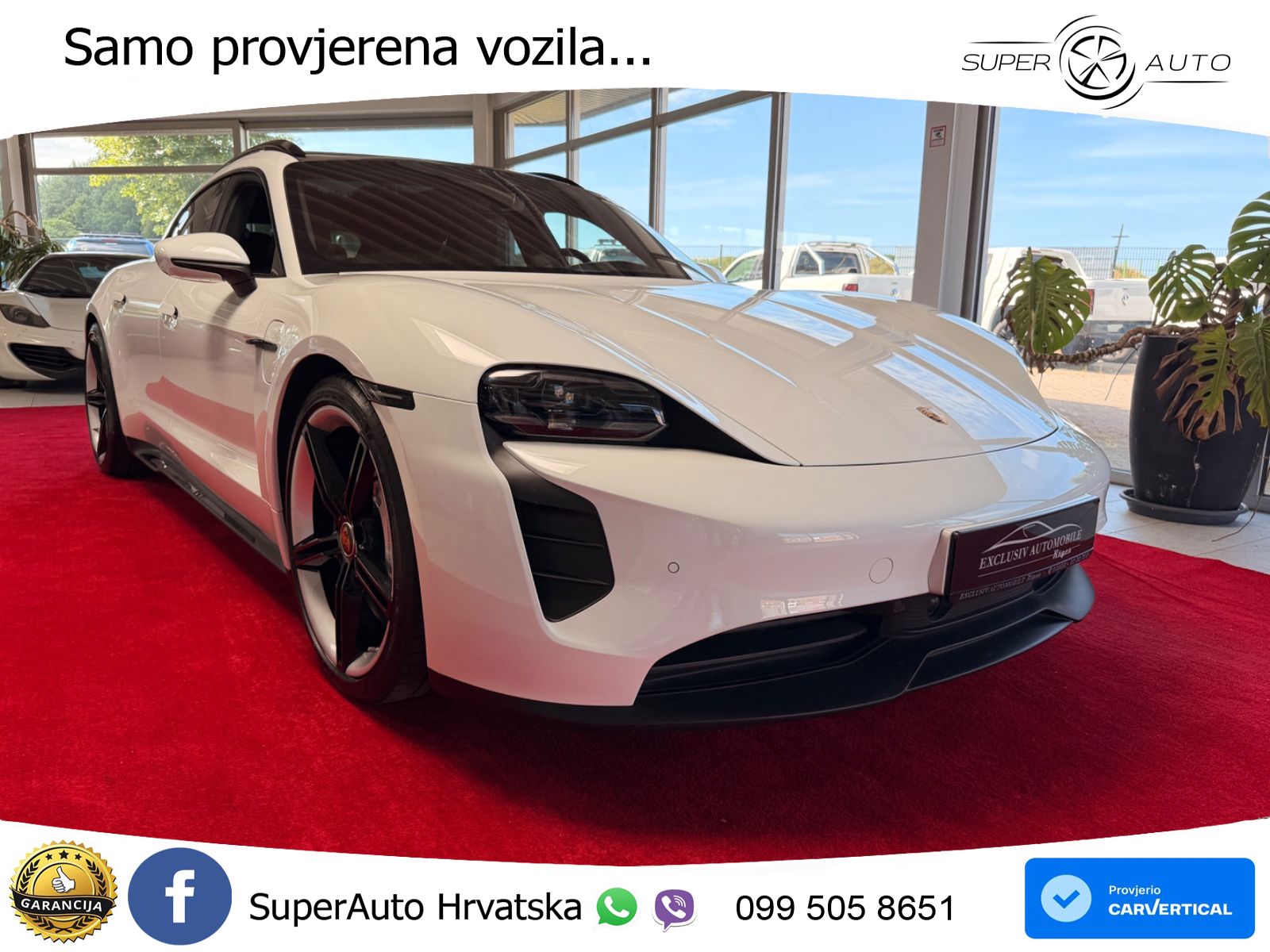 Porsche Taycan Sport Turismo GTS Performance Plus 93.4 kWh (598 KS)