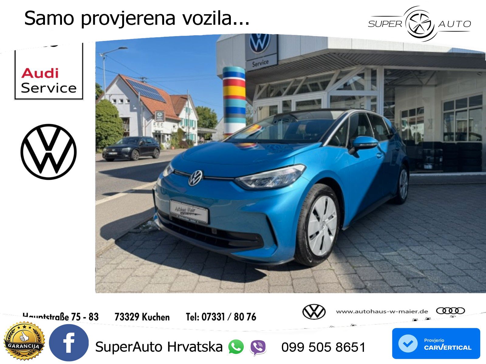 Volkswagen ID.3 Pro 62 kWh (204 KS) LED+ACC