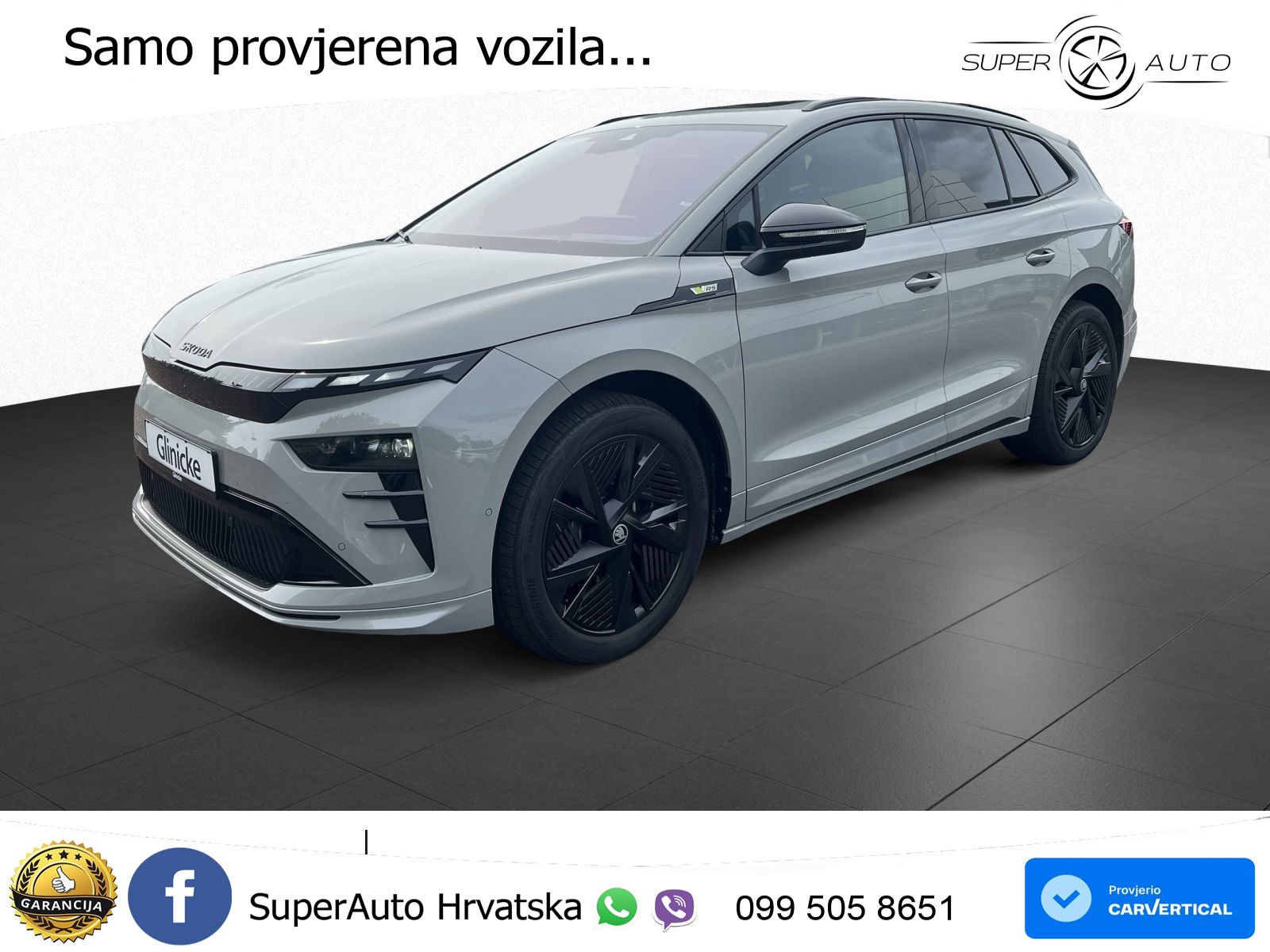 Škoda Enyaq RS 84 kWh (340 KS) AWD