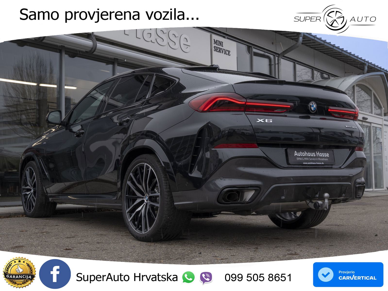 BMW X6 30d (298 KS) xDrive Steptronic M Sport LED+GR SJED+ACC