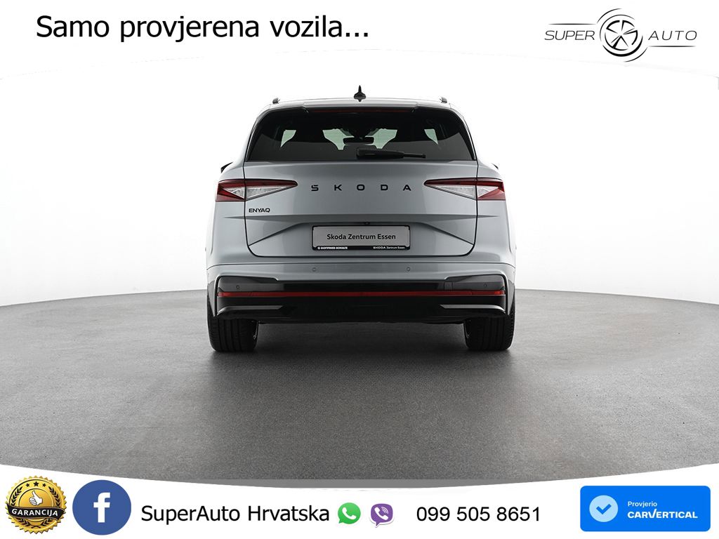Škoda Enyaq iV RS 82 kWh (340 KS) AWD Suite LED+GR SJED+ACC