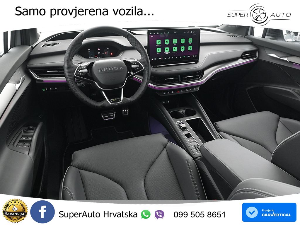 Škoda Enyaq iV RS 82 kWh (340 KS) AWD Suite LED+GR SJED+ACC